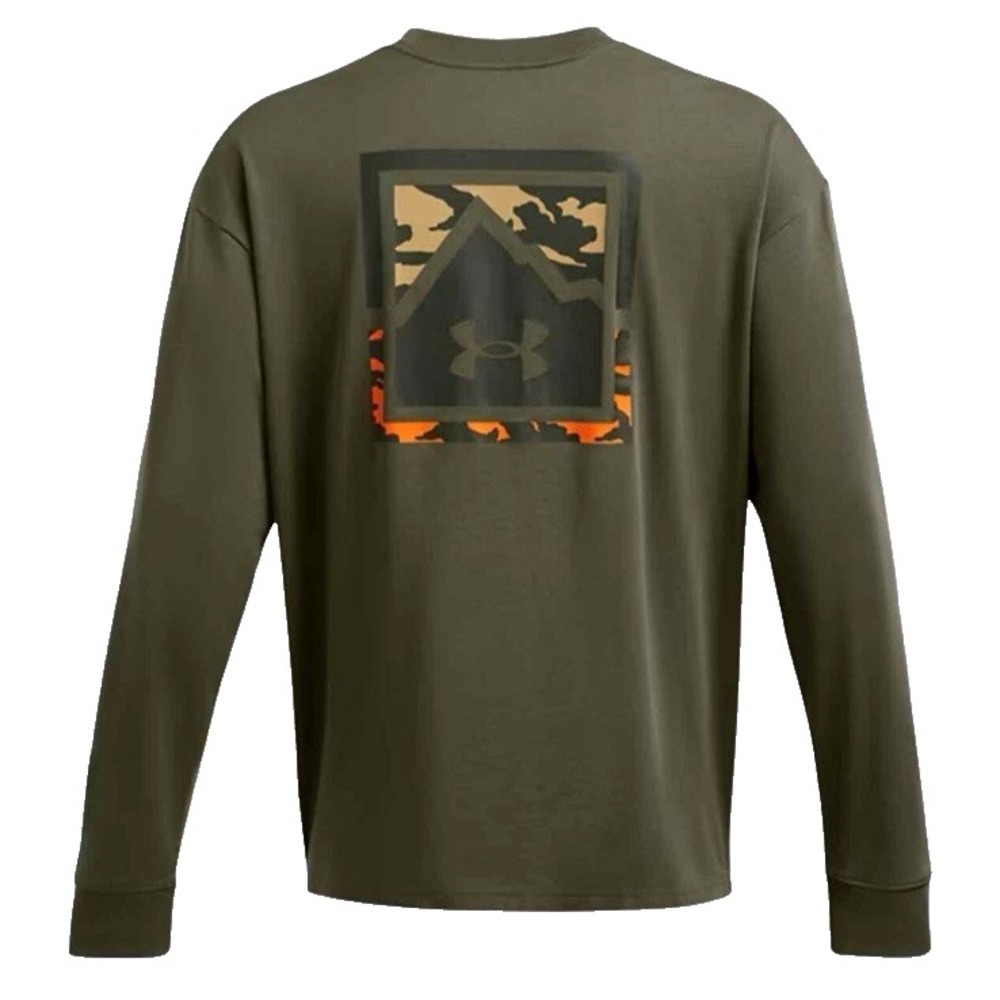 Under Armour Outdoor Mountain Long Sleeve Men's Shirt Sz XL Marine Green
